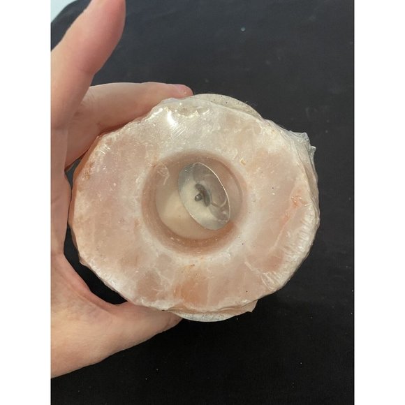 Himalayan Rock Salt Tea Light Candle Holder NEW - Picture 4 of 8